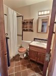 Bunk Room Bathroom with Shower/Tub combo
